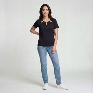 LESAGE POLERA MANGA CORTA CUELLO REDONDO MUJER LESAGE