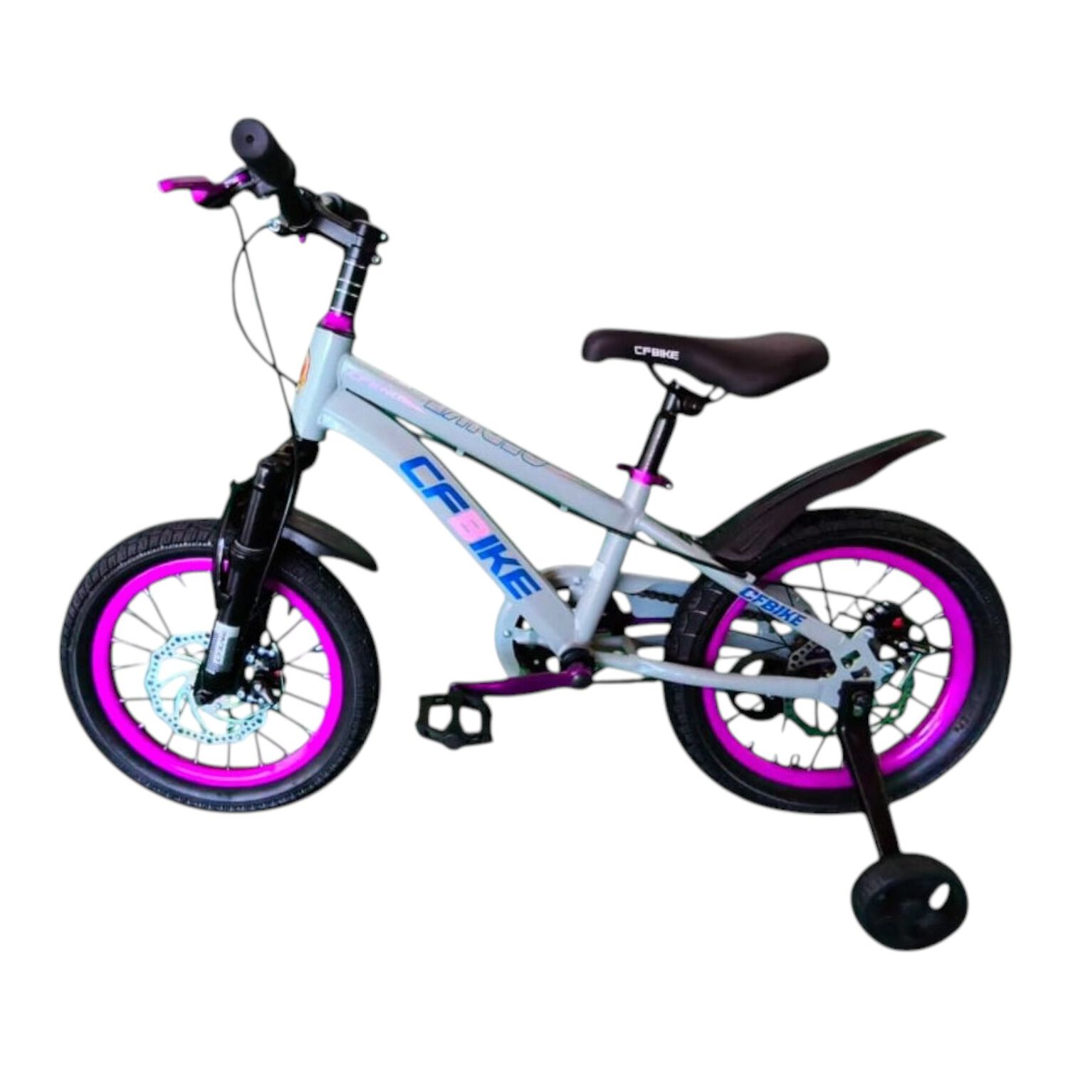 Bicicleta Aro 16 Cfbike Cfeng Con Freno Disco Gris image number 3.0