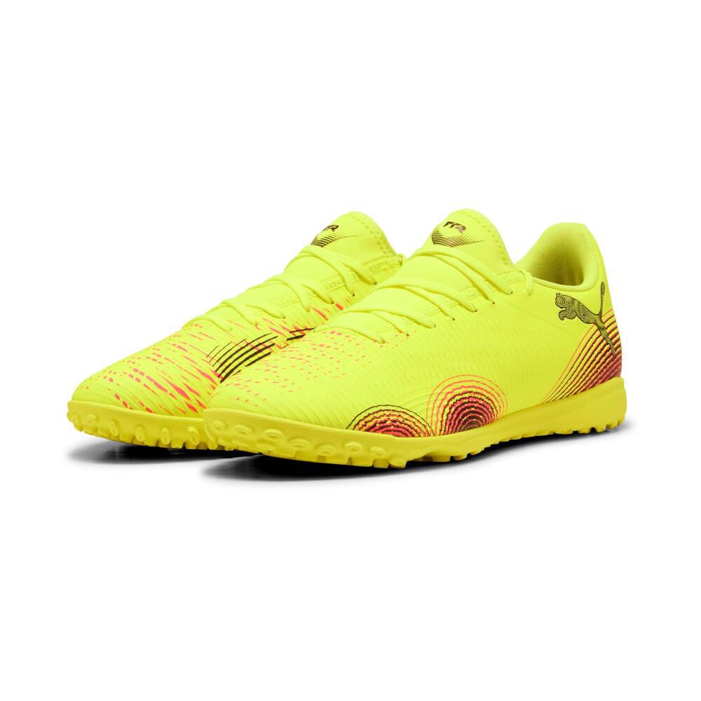 Zapatilla Fútbol Hombre Puma Future 8 Play Tt Amarillo image number 0.0