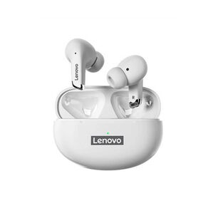 Aud&iacute;fonos Bluetooth Lenovo Lp5 Color Blanco - Ps