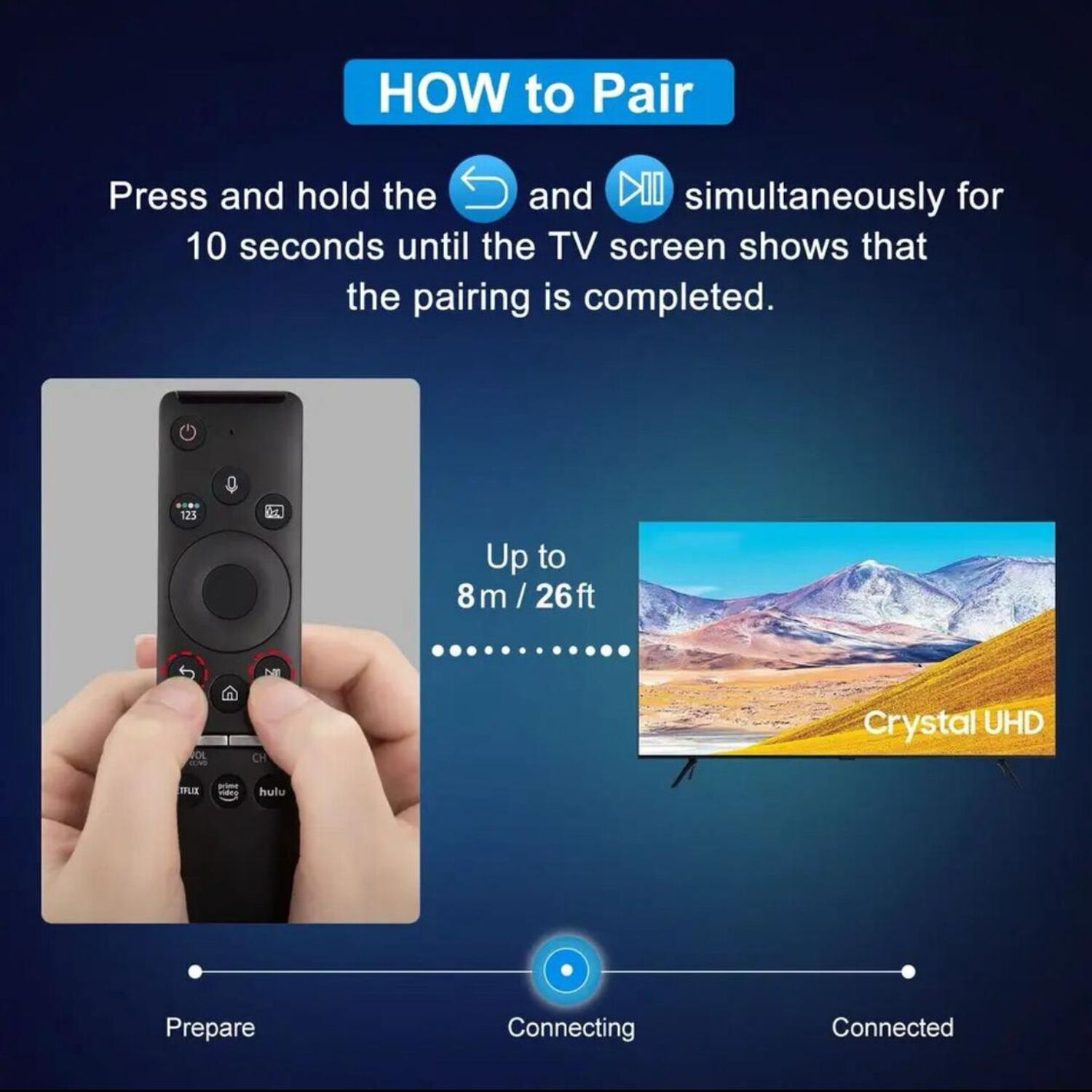 Control Remoto Samsung Smart Tv Full Hd 4k Con Funci&oacute;n Voz image number 4.0