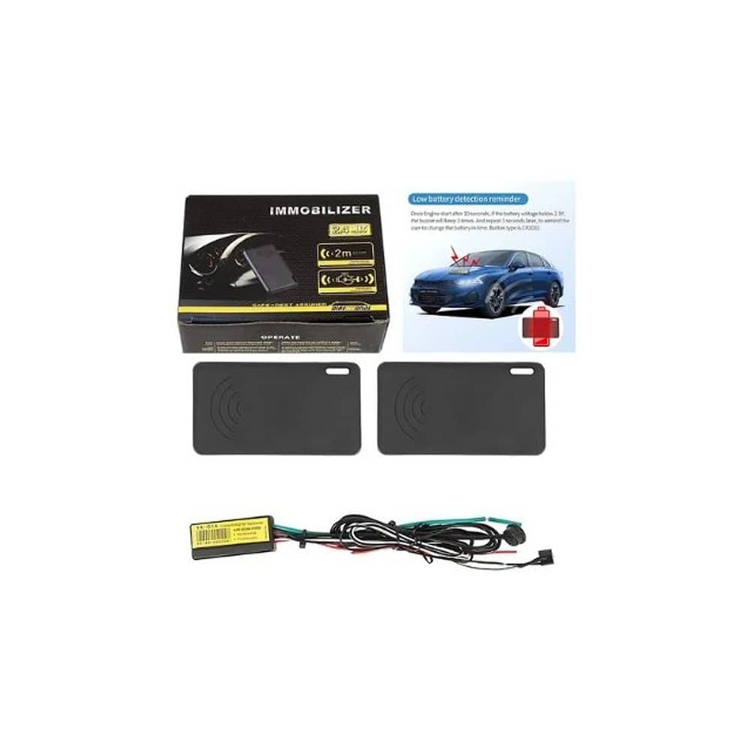 Inmovilizador Antiportonazo 2m. 2.4ghz Cortacorriente Auto Camioneta Otros image number 0.0