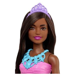 Juguete Figura Barbie Dreamtopia Vestido Morado 30cm