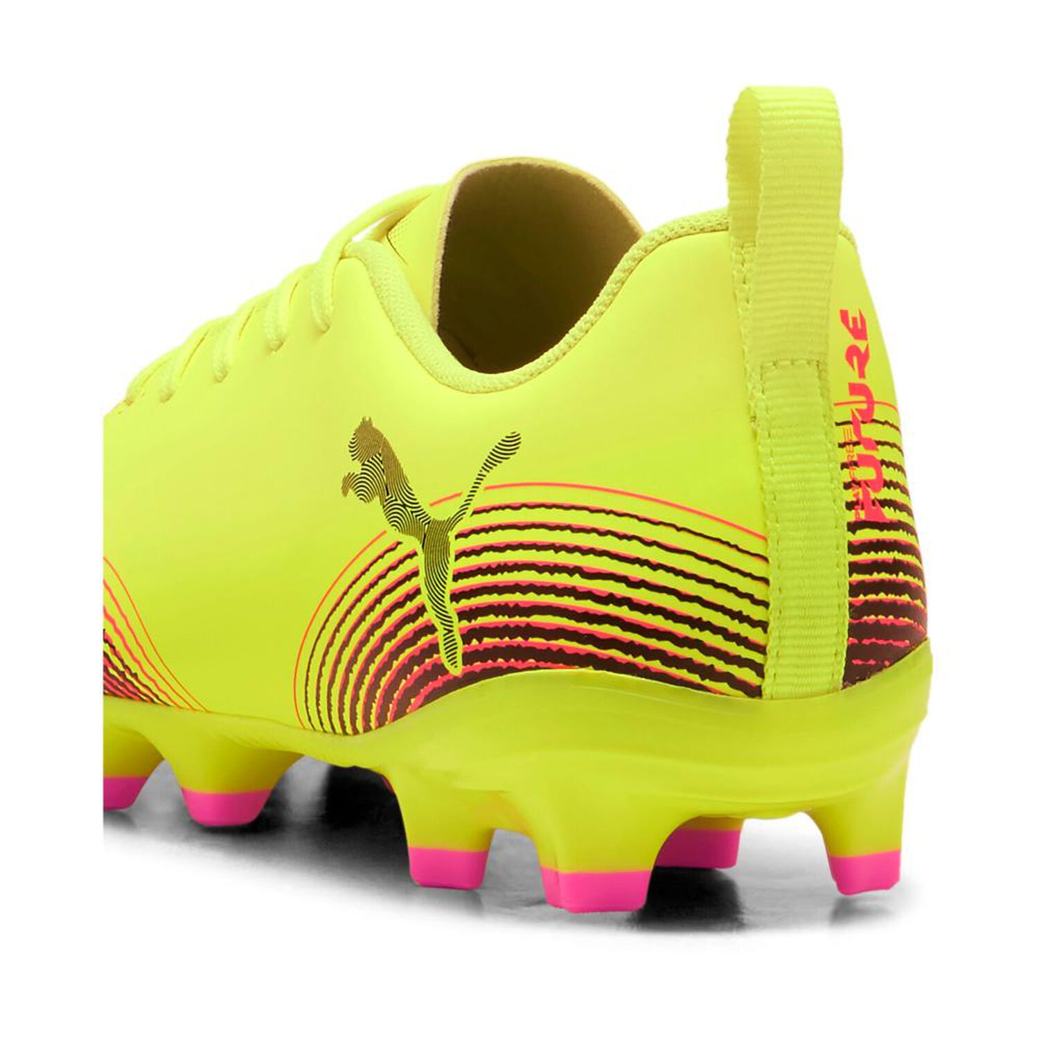 Zapato De F&uacute;tbol Unisex Puma Future 8 Play Fg/ag Jr Amarillo image number 5.0