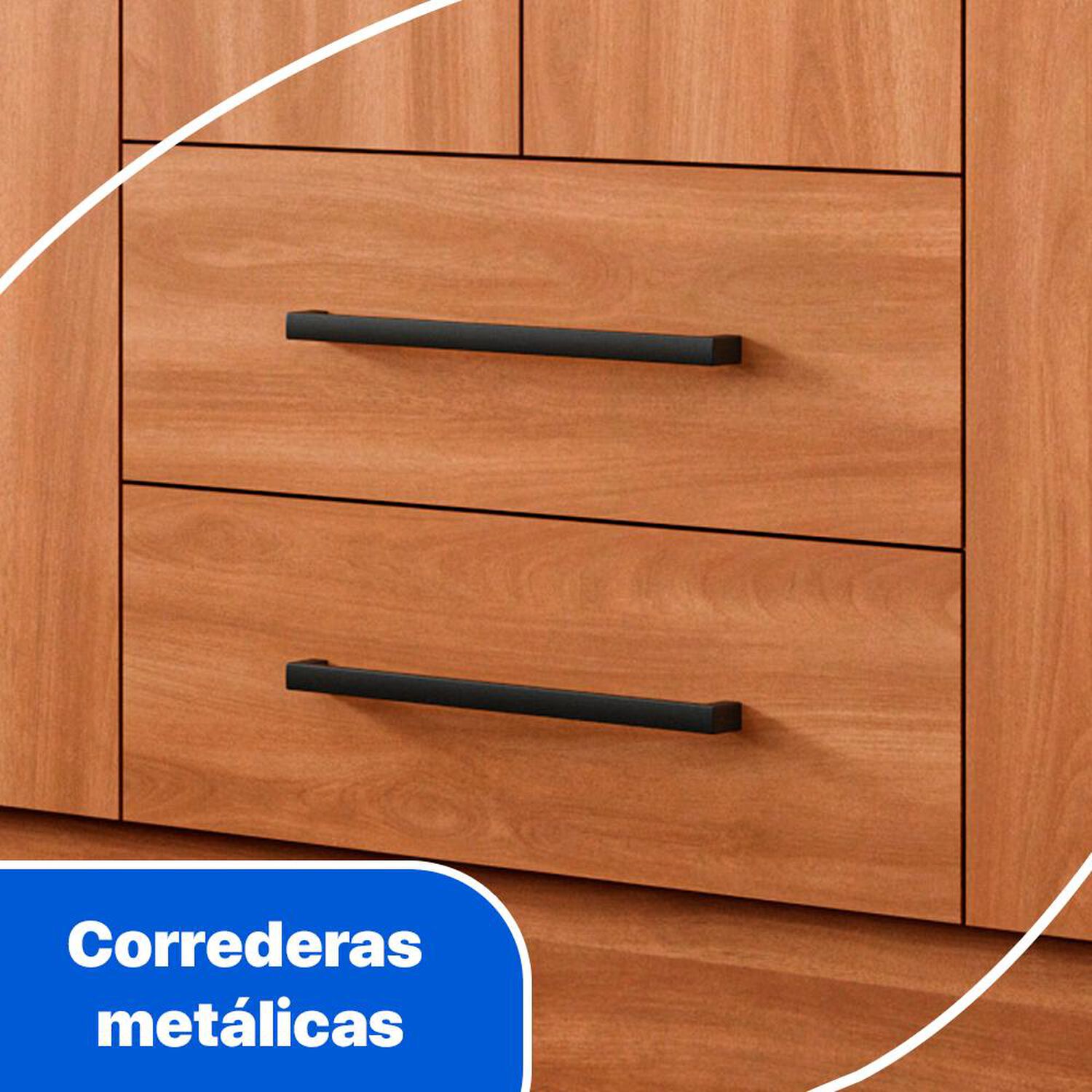 Cl&oacute;set Roca Closet Ambar / 6 Puertas / 2 Cajones image number 1.0