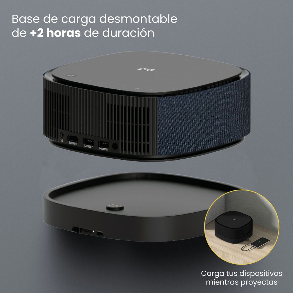 Proyector Portatil Inal&aacute;mbrico Smart Lumix 9000lm Bt Levo image number 5.0