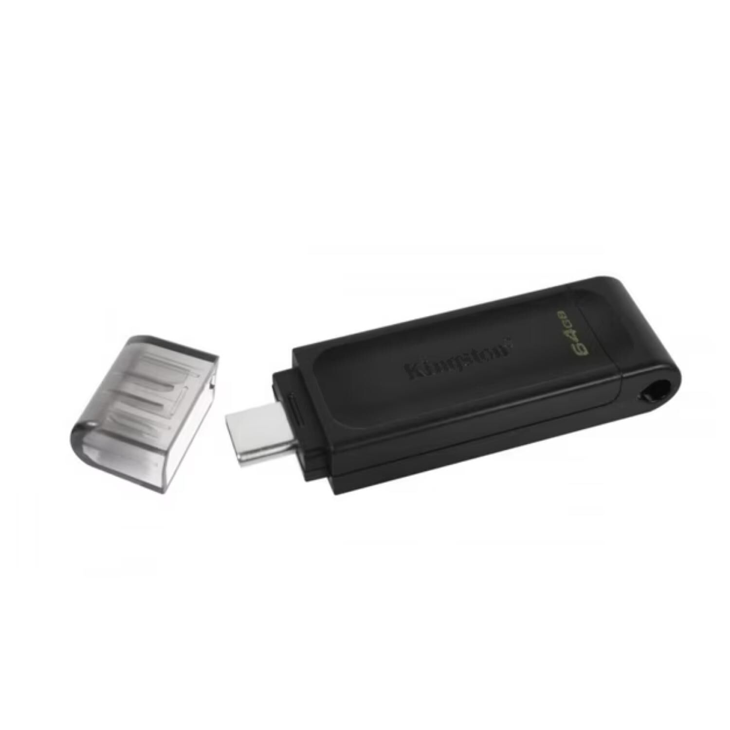 Pendrive Usb 3.2 Tipo C 64gb Negro Dt70 image number 1.0