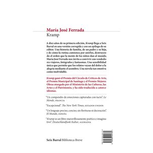 Kramp (tapa R&uacute;stica) - Mar&iacute;a Jos&eacute; Ferrada | Libro