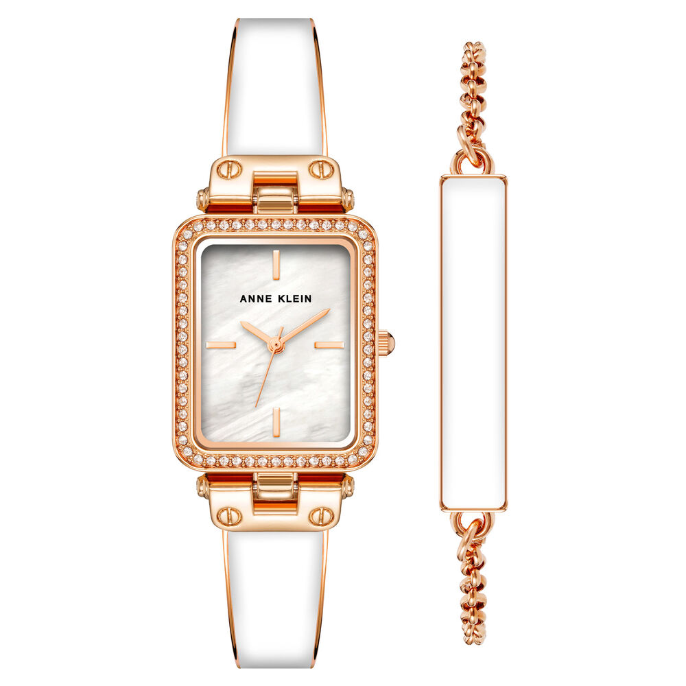 Reloj Anne Klein Ak/3898wtst Blanco Mujer image number 0.0