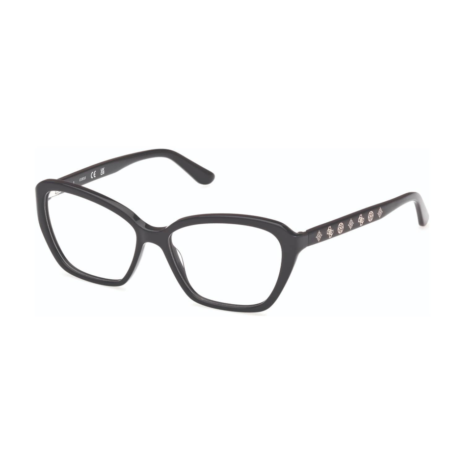 Lentes &Oacute;pticos Negro Brillante Guess image number 0.0