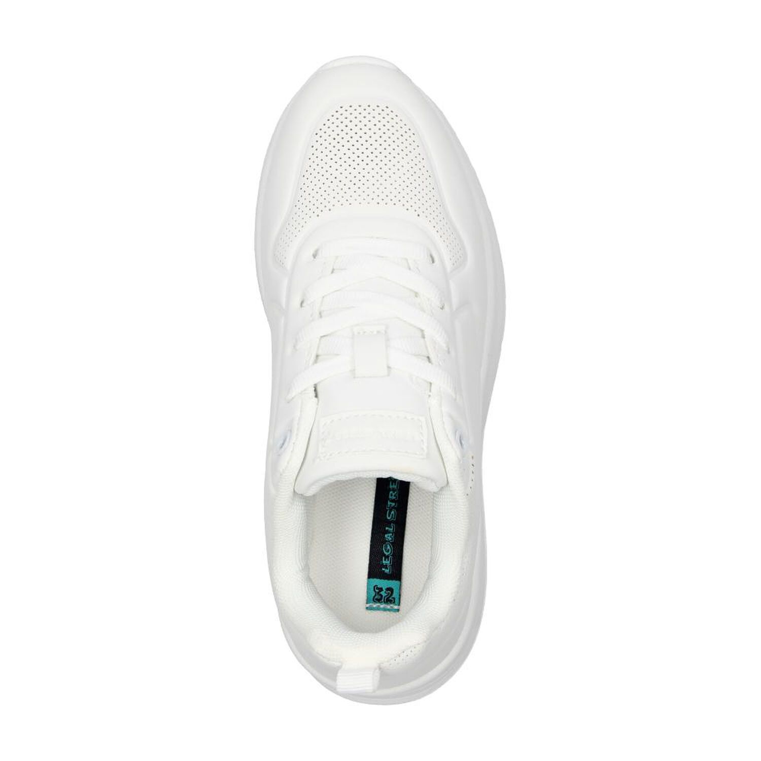 Zapatilla Escolar Legal Street Unisex Blanco image number 4.0
