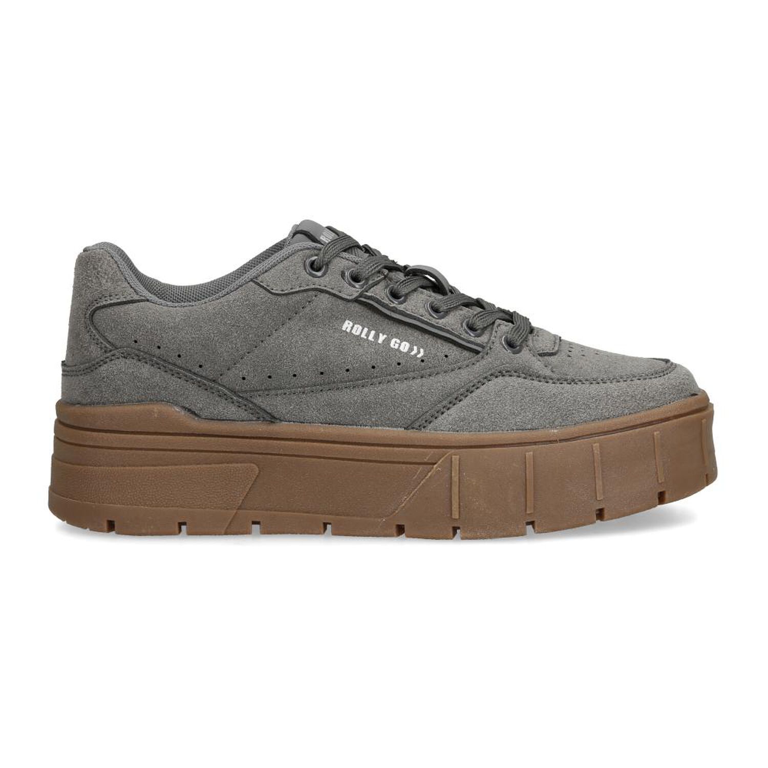 Zapatilla Urbana Mujer Rolly Go Grey image number 2.0