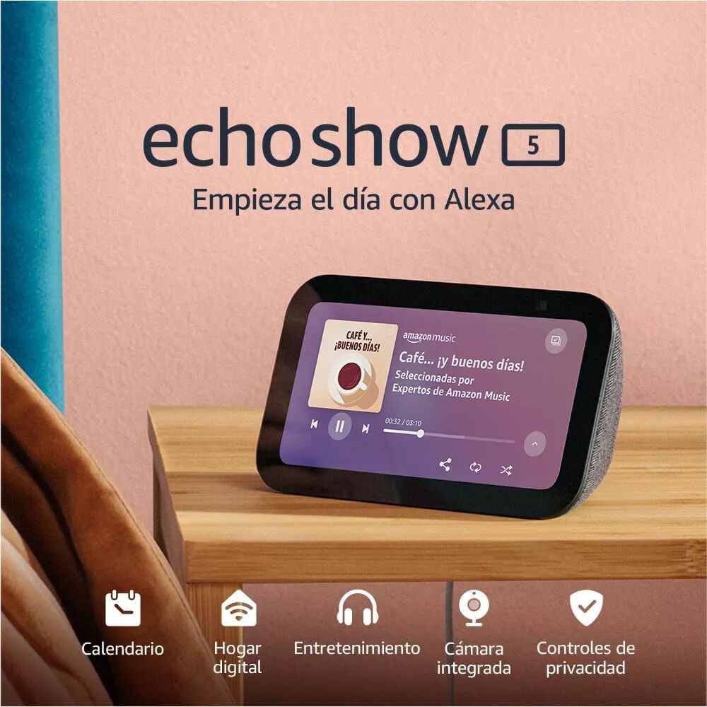 Amazon Echo Show 5 3ra Generacion Negro image number 1.0