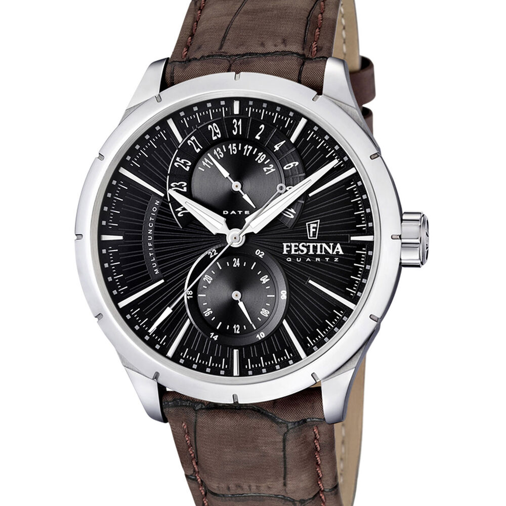 Reloj F16573/4 Festina Negro Hombre Retro image number 0.0