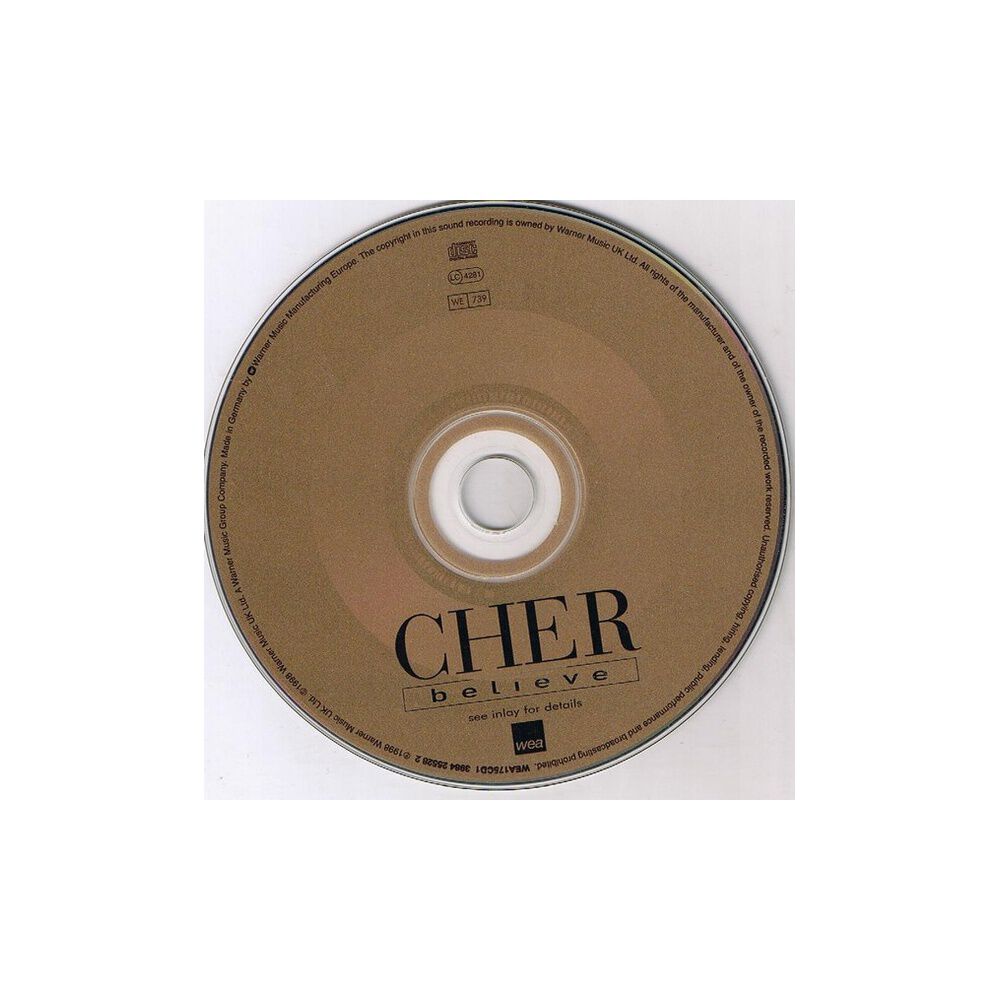 Cher - Believe | Cd Single Usado image number 2.0