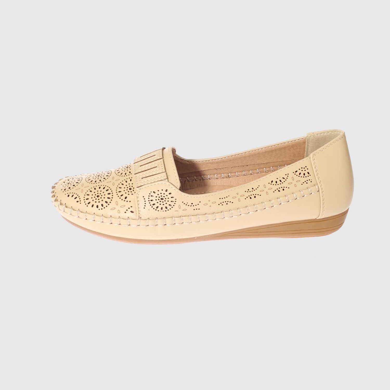 Mocas&iacute;n Beige Modelo Italiano Art. 5ask64246beige image number 1.0