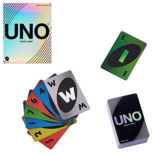 Juego De Cartas Uno Edici&oacute;n Platino