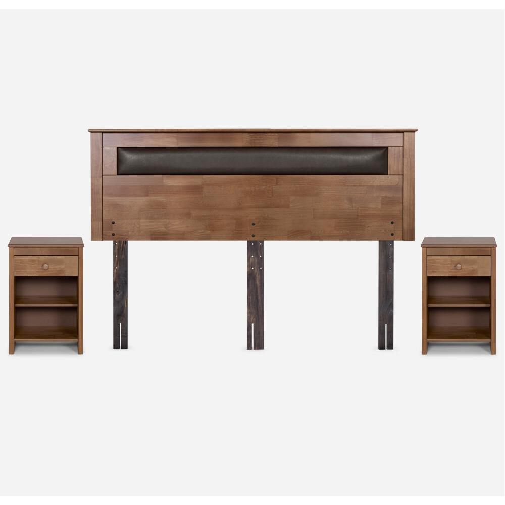 Cama Europea Rosen New Style 4 Plus / King / Base Dividida + Set De Maderas Ferrara image number 2.0