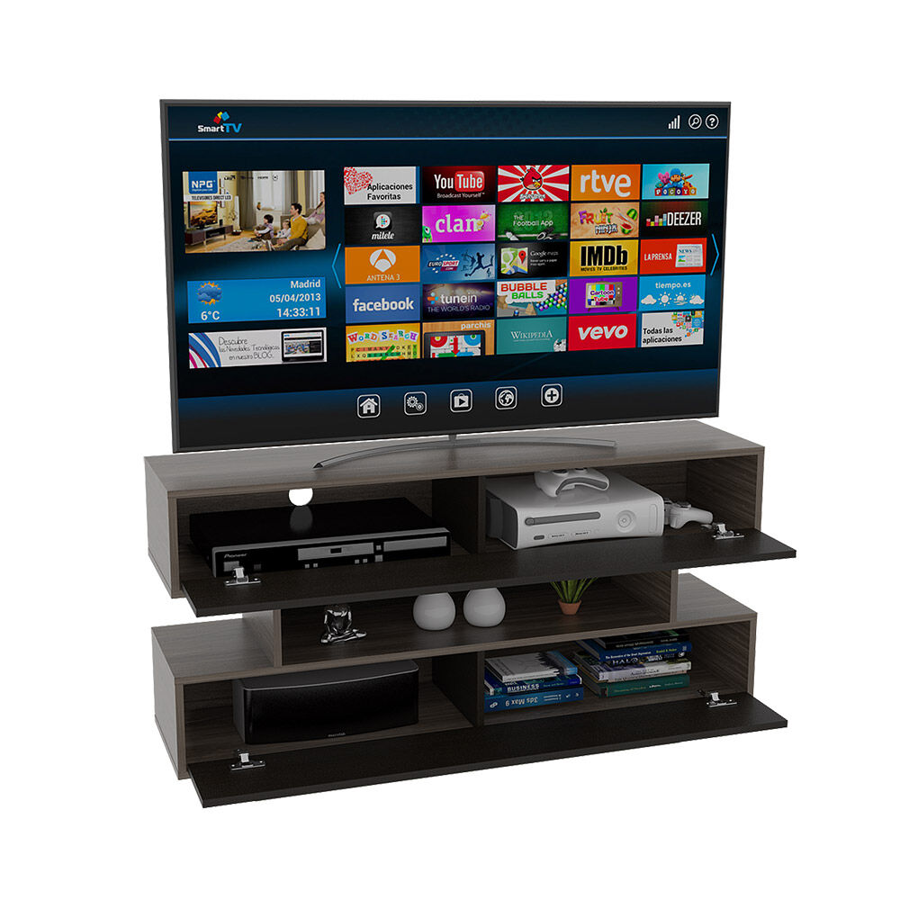 Combo Rack Casa Ideal Bellagio + Bar Casa Ideal Bellagio + Mesa De Centro Casa Ideal Bellagio image number 1.0