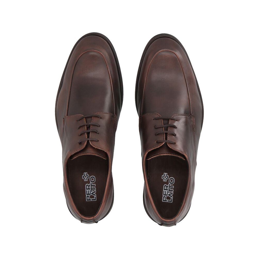 Zapato Formal Hombre Cuero Caf&eacute; 514 Perlatto image number 2.0