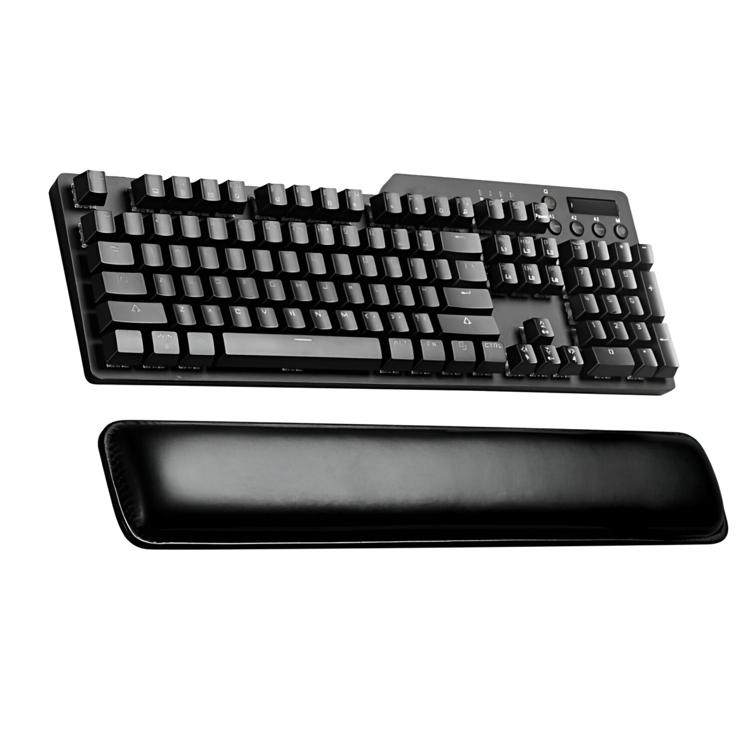 Apoya Mu&ntilde;ecas Ergon&oacute;mico De Gel Para Teclados Memory Foam Hd image number 6.0