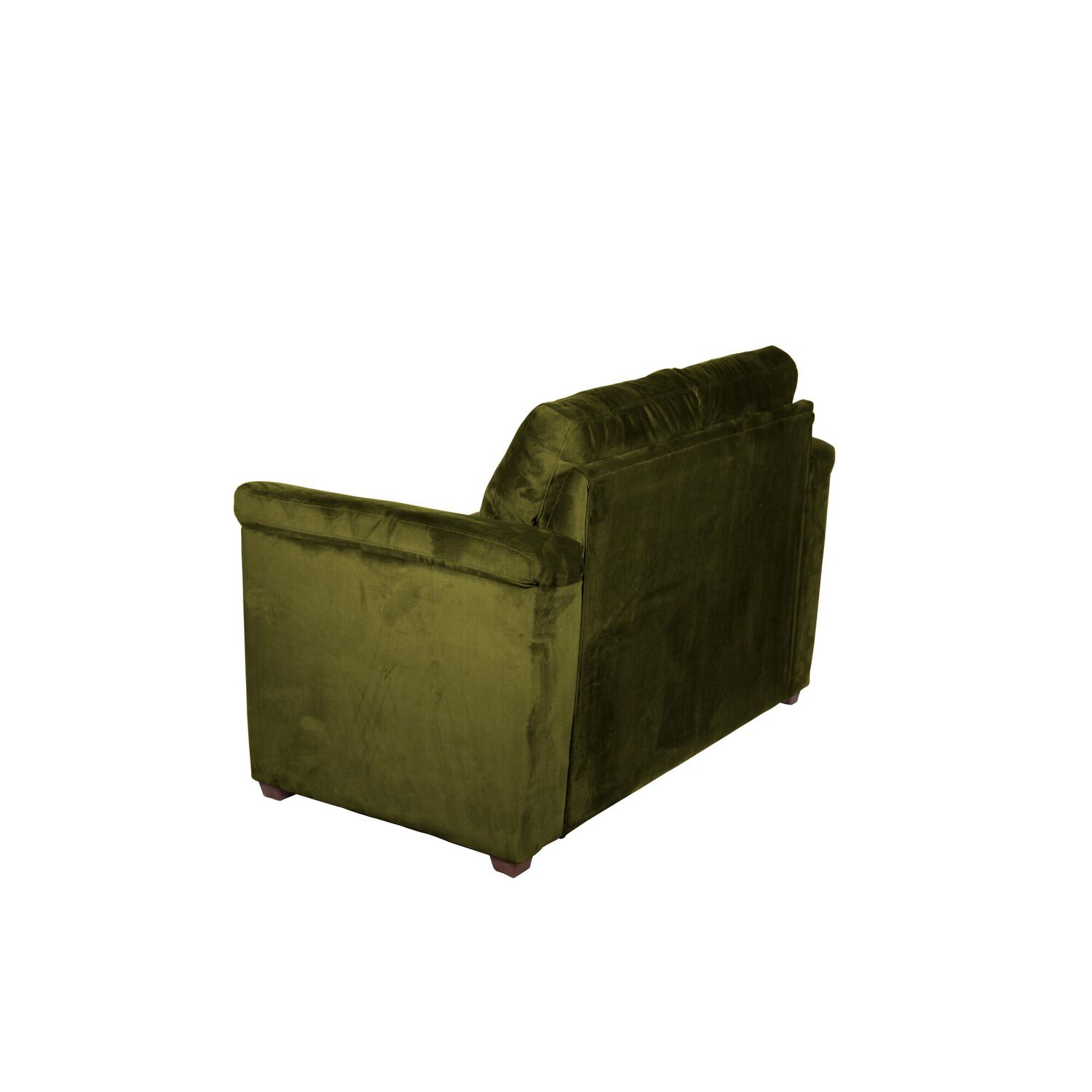 Sofa Ancona 2 Cuerpos Tela Velvet Verde image number 2.0