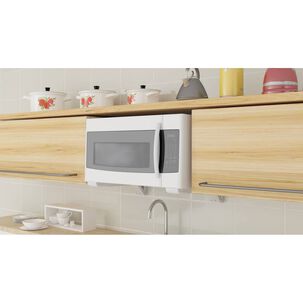 Soporte Para Horno Microondas Ajustable 30kg Plata Brasforma