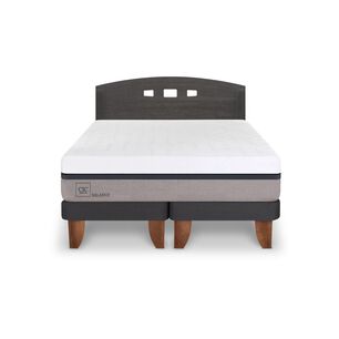 Cama Europea Cic Balance / 2 Plazas / Base Dividida + Respaldo