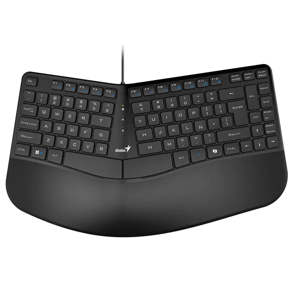 Teclado Ergonómico Con Apoya Muñecas Enterprise Copilot Ai image number 8.0