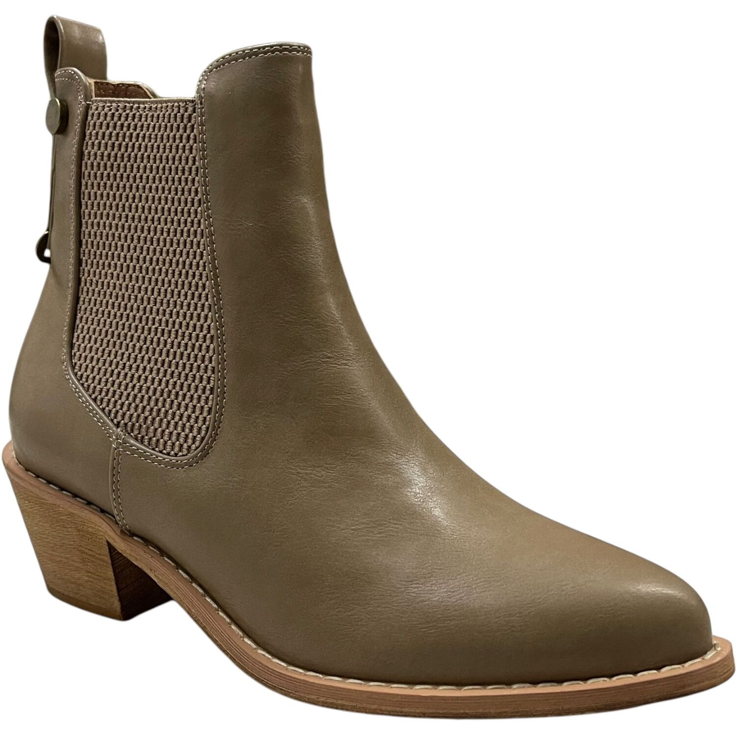 Botin Mujer Caf&eacute; Lax Detogni image number 2.0