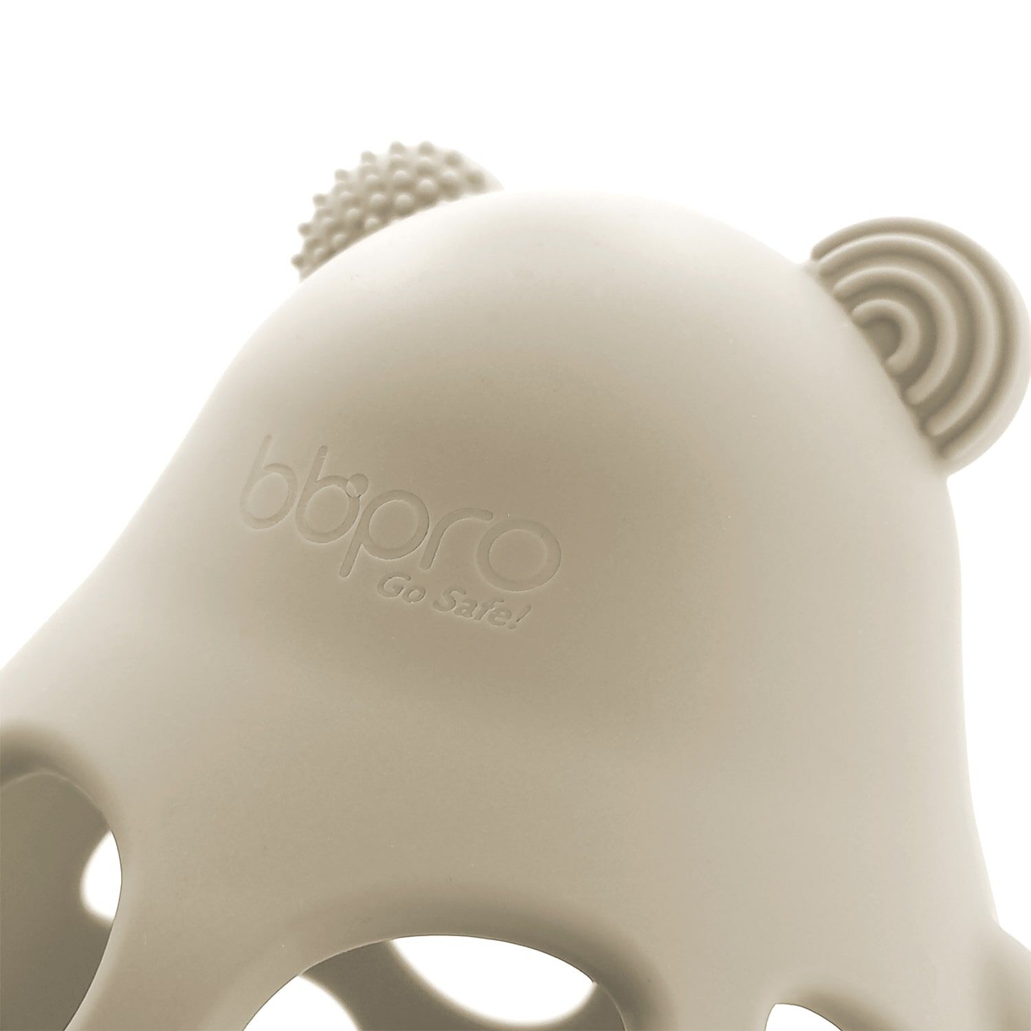 Juguete Mordedor Oso De Silicona Beige image number 4.0