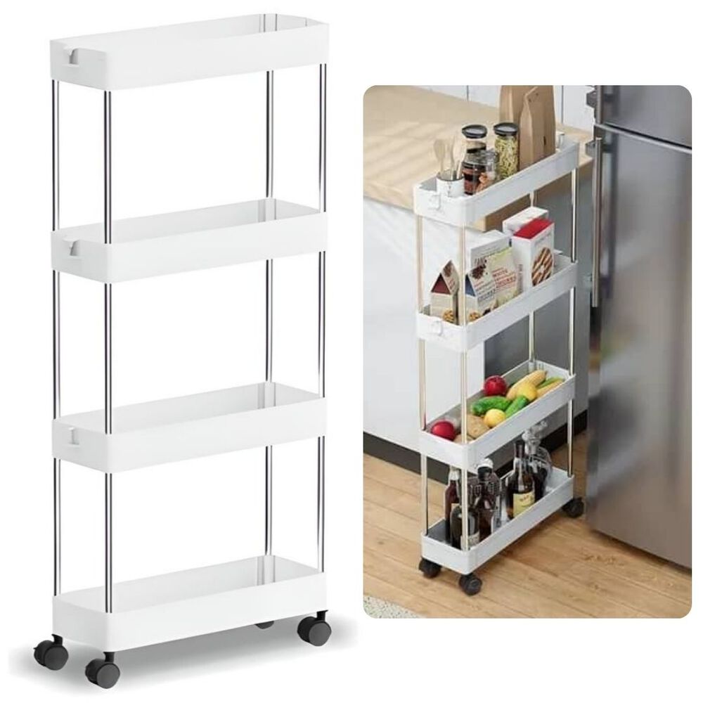 Carrito Organizador 4 Niveles Con Ruedas Multifuncional image number 0.0