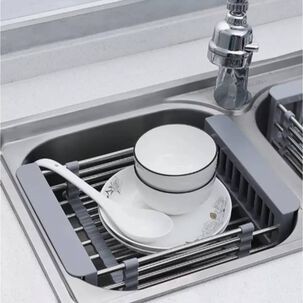 Cesta Canasta Extensible Lavaplatos Escurridor Alimentos
