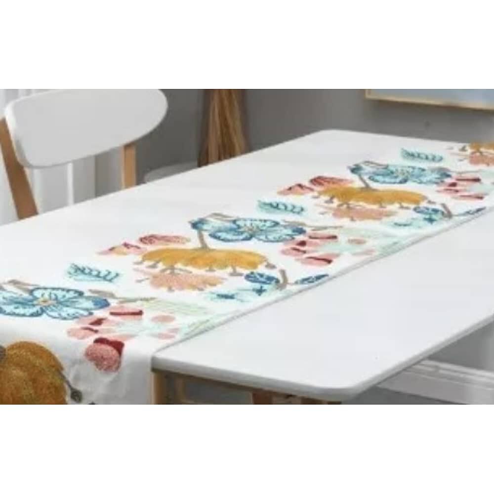 Camino De Mesa Dise&ntilde;o Bordado Camino De Mesa Decoraci&oacute;n image number 2.0