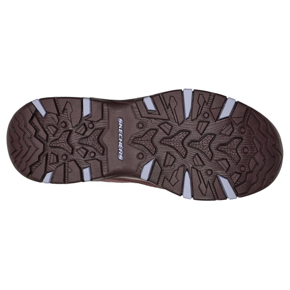 Botín Outdoor Mujer Skechers Trego - Alpine Trail Malva image number 3.0