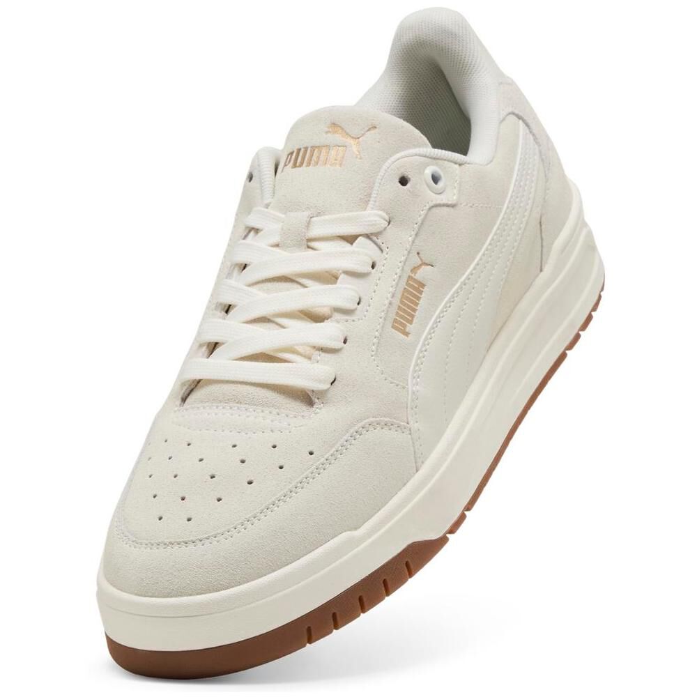 Zapatilla Urbana Mujer Puma Shuffle Downtown Sd Beige image number 4.0