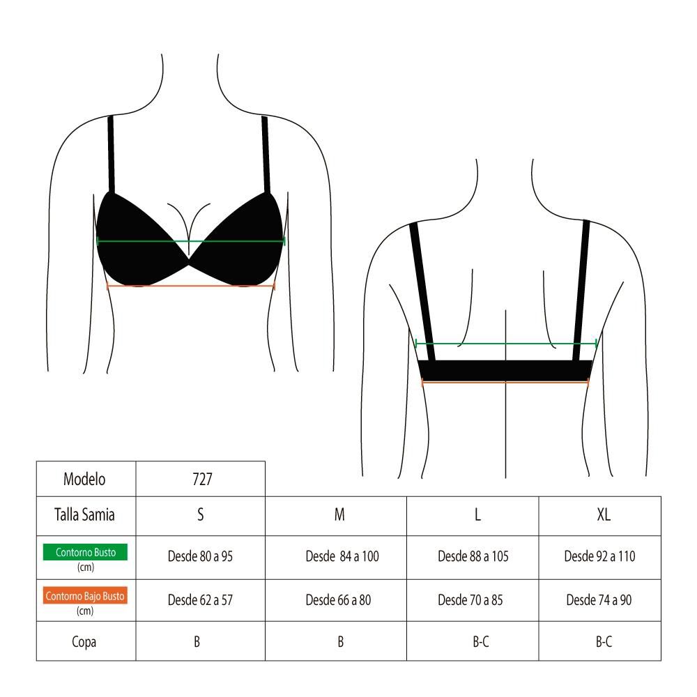 Bikini Strapless Con Vuelos Azul image number 3.0