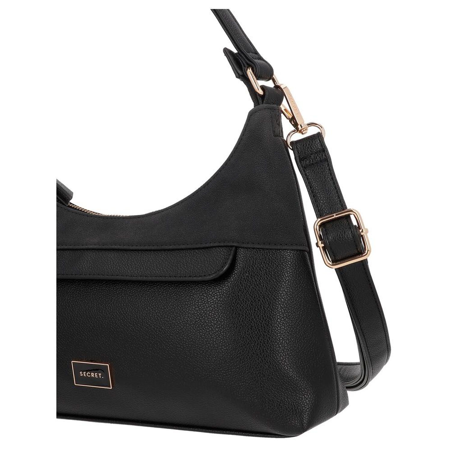 Bandolera Secret Laurens St6 M Negro image number 4.0