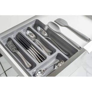Organizador De Cubiertos Logic Gris