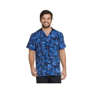 Polera Clinica Estampado Dickies Hombre Royal Blue