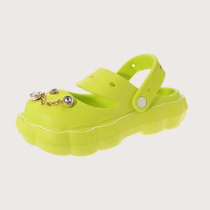 Sandalia Verde V&iacute;a Franca Art. 5sjt04817green