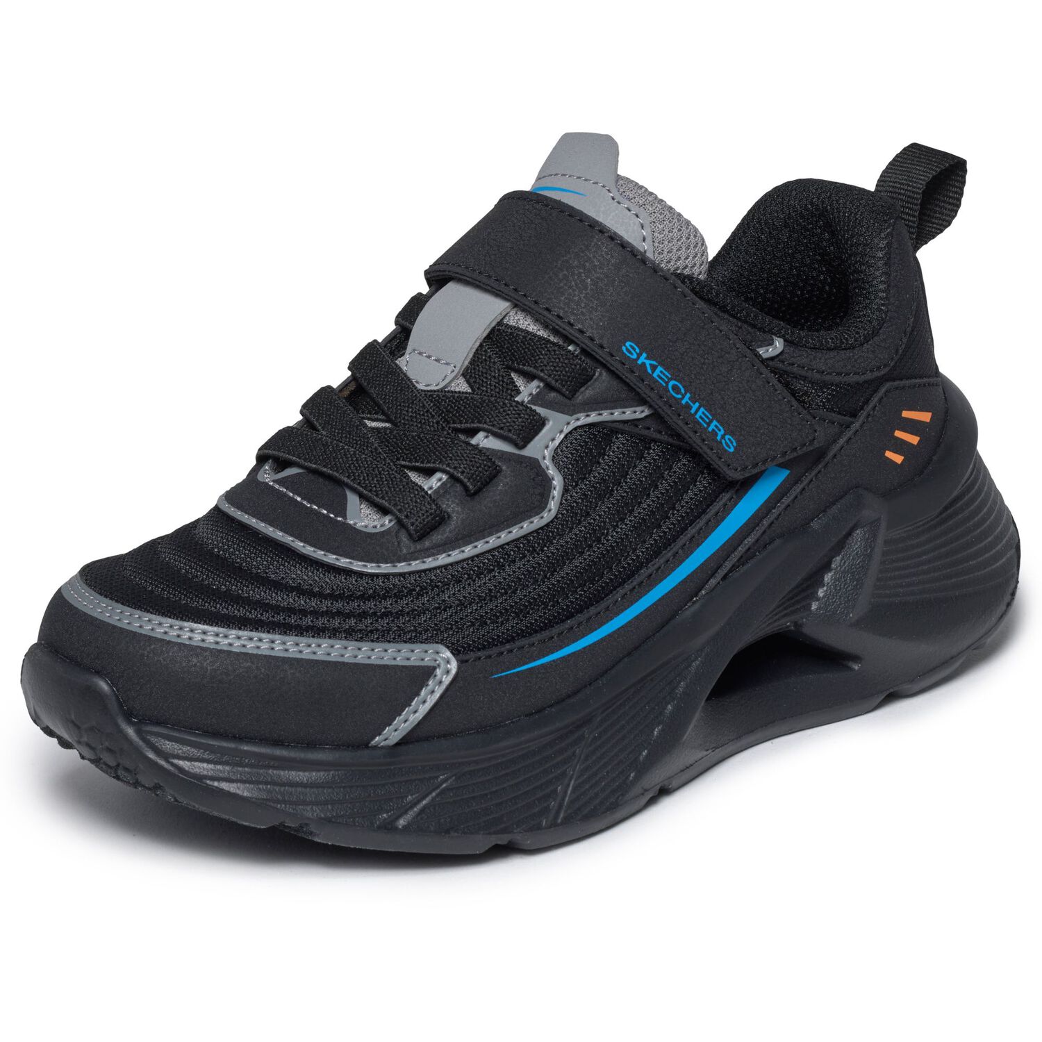 Zapatilla Infantil Ni&ntilde;o Skechers Tidal-tech - Stream Rush Bkgy image number 2.0