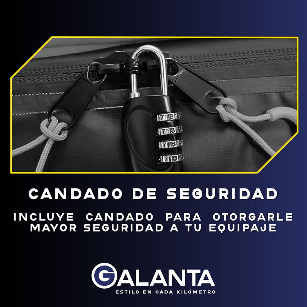 Bolso Porta Equipaje Techo Galanta Auto 550l Impermeable image number 7.0
