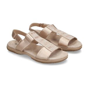 Sandalia Mujer Lesage Gold