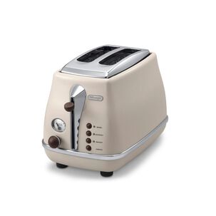 Tostador De Longhi Icona Vintage Beige Ctov2103bg