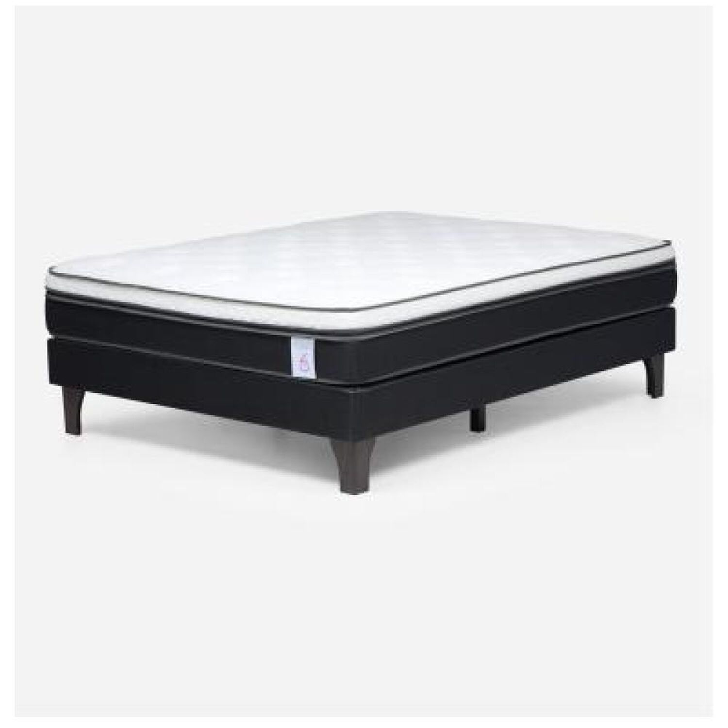 Cama Europea Rosen New Style 6 / 2 Plazas / Base Normal image number 9.0