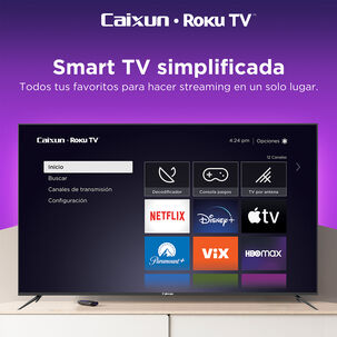 Caixun - Smart TV LED 43 " 4K Ultra HD ROKU