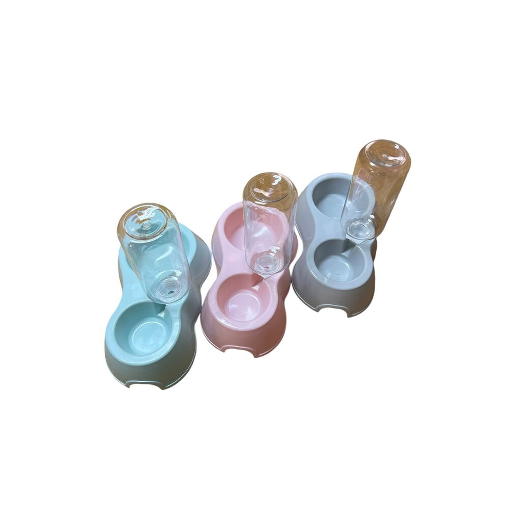 Dispensador Agua Mascotas Perro Gato Doble Automatico image number 3.0