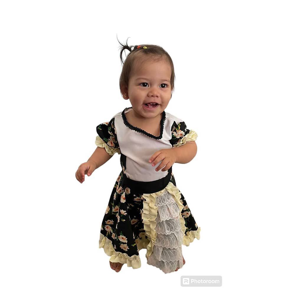 Vestido De Huasa Ni&ntilde;a Talla 2 image number 0.0