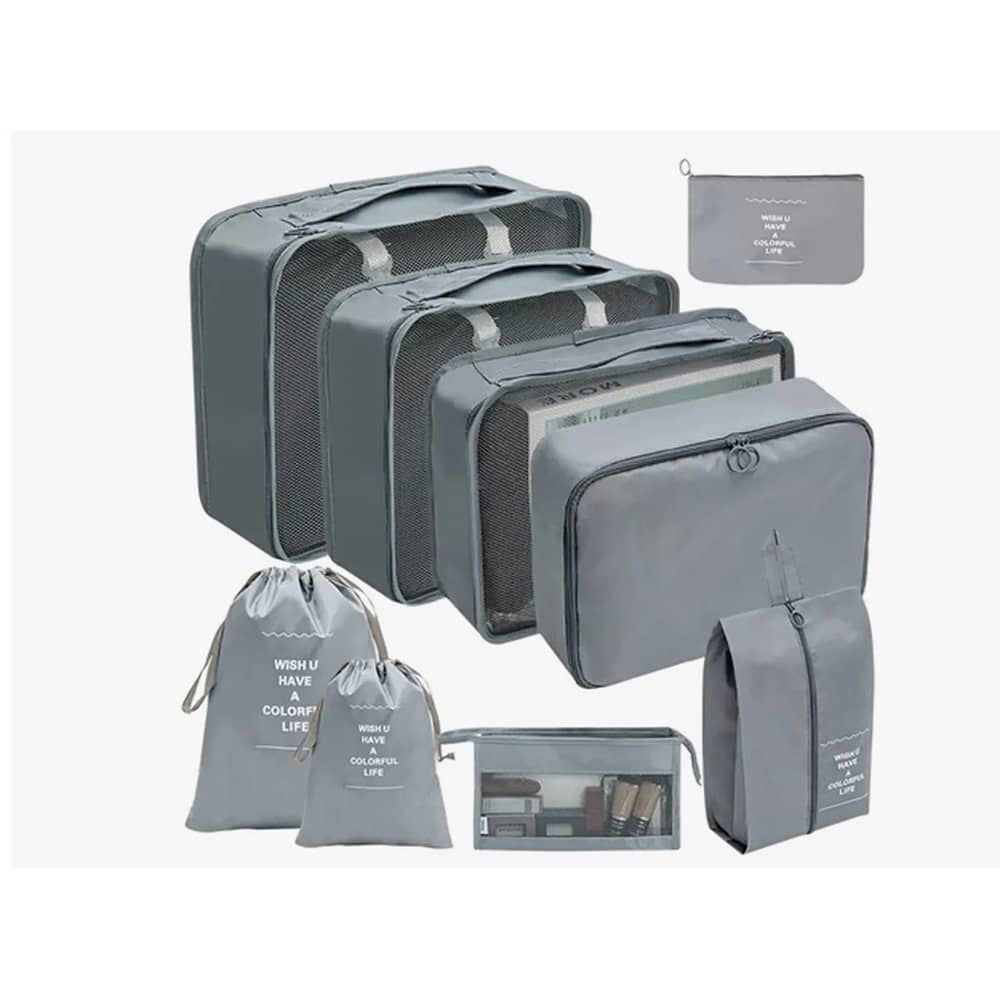 Set 9 Organizadores De Equipaje De Viaje image number 0.0